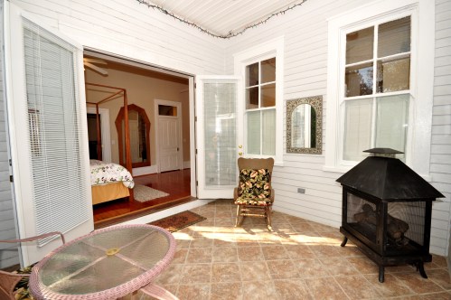 1714 Middle Street - Master Bedroom Porch