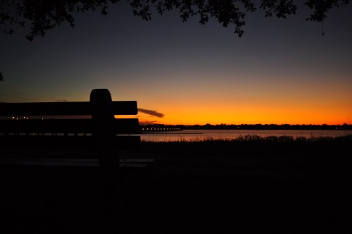 Sit, and enjoy the sunset