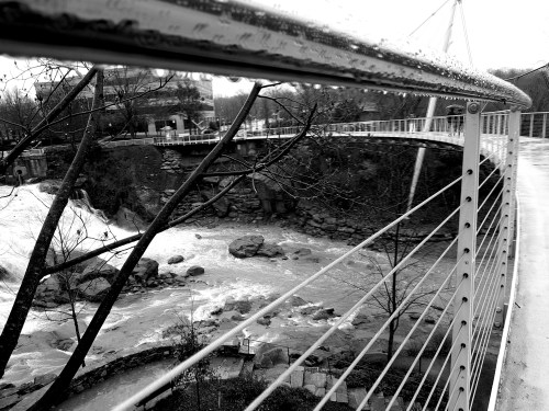 Greenville's Suspension Bridge